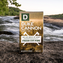 Duke Cannon-Fresh Cut Pine伐松  清新松香 男士沐浴皂香皂 280g