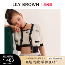 LILY BROWN2024春夏新品 MARY QUANT联名针织吊带衫LWNT241207