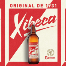 西班牙西蓓卡Xibeca啤酒 西班牙原装进口 啤酒瓶装1L