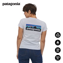 女士经典混纺短袖T恤 P-6 Logo 37567 patagonia巴塔哥尼亚