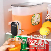 网红冷水壶食品级夏季果茶柠檬茶泡水果饮料壶可放冰箱家用塑料桶
