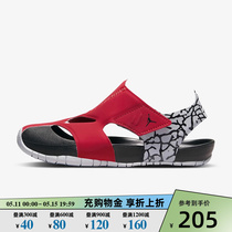 Nike耐克男幼童鞋2024新款SUNRAY PROTECT 2魔术贴凉鞋CI7849-610