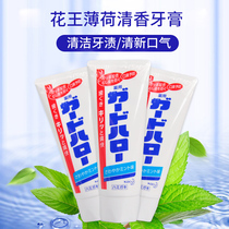 日本进口花王牙膏组合清新口气呵护牙齿薄荷香清新口气165g*3支