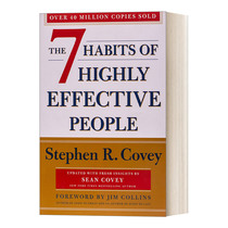 英文原版 The 7 Habits Of Highly Effective People 高效能人士的七个习惯 30周年版 英文版 进口英语原版书籍