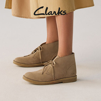 Clarks其乐女鞋新款休闲切尔西靴经典复古沙漠靴及踝靴
