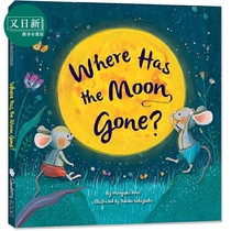 Yukiko Kobayashi:Where Has The Moon Gone?月亮去哪儿 英文原版进口儿童亲子少儿图书绘本3-6岁