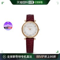 【韩国直邮】SWAROVSKI 施华洛世奇 闪亮表盘皮革女士手表