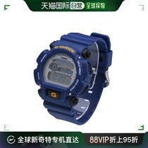 日本直邮Casio卡西欧男士手表蓝色运动防水户外DW-9052-1