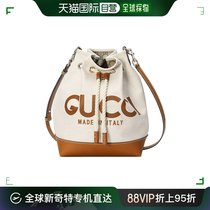 【99新未使用】香港直邮Gucci 小号徽标水桶包 772856FACV3