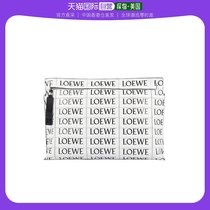 香港直发LOEWE 女士白色印花logo手拿包 187 55BK05 2101