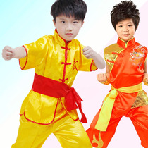 中式六一武术服装儿童练功表演太极拳童少儿女装中国风演出练武服