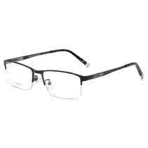 半框近视眼镜男防辐射防蓝光学生护眼平光镜眼镜框男抗疲劳护目镜