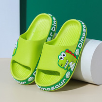 儿童拖鞋夏季男童女童家居家室内防滑厚底恐龙可爱卡通亲子凉拖鞋