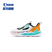 中国乔丹男童运动鞋2023夏季新款网面透气镂空中大童网鞋儿童鞋子