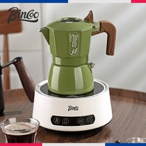 Bincoo双阀咖啡摩卡壶意式浓缩萃取冰美式奶咖器具家用户外套装
