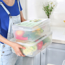 振兴蔬菜保鲜盒厨房五谷杂粮密封盒塑料饭盒食物收纳盒盒收纳冰箱