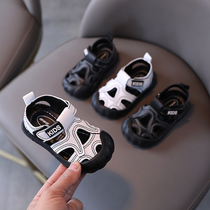 夏季男童凉鞋宝宝鞋子0-1-4岁半小童包头婴儿软底儿童防滑学步鞋3