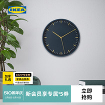 IKEA宜家SKARIG雪尔丽格挂钟静音挂钟客厅钟表简约北欧时尚家用
