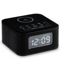 蓝牙音箱闹钟智能小音箱带收音机计时器的黑科技无线充电蓝牙音响