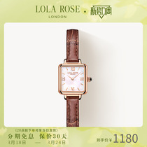 Lola Rose罗拉玫瑰小棕表女士手表女款小众轻奢复古腕表