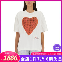 MARNI新款女装HEART cruistice休闲短袖T恤