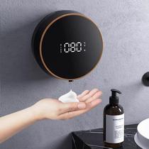 皂液器壁挂式洗手机感应自动出泡usb充电泡沫洗液机