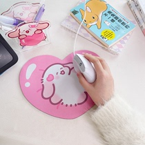可爱卡通懒懒兔鼠标垫防滑周边护腕电脑女生礼物桌面