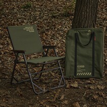 韩国CARGO椅子户外军事风露营便携折叠椅战术克米特椅军绿色桌椅L