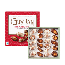 Guylian吉利莲贝壳巧克力比利时进口榛子夹心巧克力糖果年货礼物