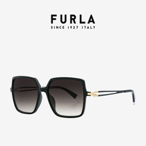 FURLA太阳镜街拍时尚方形大框高级显瘦板材遮阳防紫外线墨镜女款