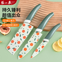 张小泉水果刀家用菜刀厨房不锈钢切肉切片刀辅食刀具套装厨师专用