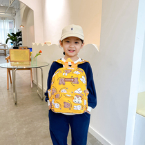 男女童书包韩版幼儿园可爱小背包外出轻便儿童卡通小宝宝双肩包潮