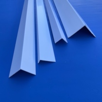 PVC白色光面直角L型免打孔护角条客厅墙角阳角线保护条包边收口条
