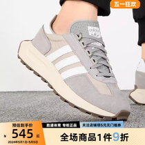 Adidas阿迪达斯三叶草男女鞋2023秋冬新款RETROPY E5跑步鞋Q47101