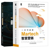 正版2册 一本书读透Martech智慧营销+MarTech营销技术原理策略与实践 营销资源管理 网络营销策略 计算广告DSP流量营销线上电商运