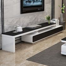 现代客厅茶几电视柜组合套装茶机桌创意玻璃钢家具多功能地柜