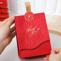 幼儿园回礼糖盒结婚用手提喜糖袋子感婚礼空盒包装礼盒