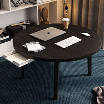 折叠小桌床上书桌可折叠阳台小圆桌子学习桌榻榻米飘窗懒人桌板