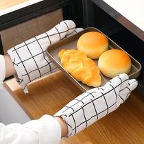 家用隔热手套烤箱烘焙防烫隔热耐高温厨房蒸箱铁锅微波炉专用手套