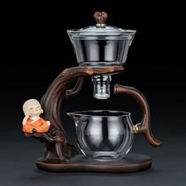 自动泡茶神器懒人泡茶器滤茶器茶水分离茶滤茶壶茶漏一体玻璃茶具