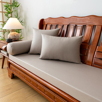 春夏科技布沙发座垫四季通用防水加厚加硬海绵垫子木沙发垫子坐垫