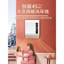 定制壁挂式取暖器家用浴室暖风机免打孔电暖器冷暖两用居浴防水浴