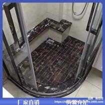 北京天然石材大理石过门石门槛石黑金沙卫生间挡水条防滑槽石膏。