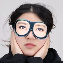 搞怪眼罩睡眠遮光专用真人3d立体搞笑眼镜睡觉眼罩可爱个性透气