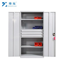远臻ZY-GJGA-19臻远重型五金工具柜铁皮柜双开门置物柜多功能零件