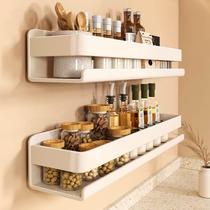 厨房置物架调料品壁挂菜板放置调味料刀架收纳架多功能墙上免打孔