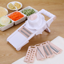 厨房多功能切菜神器刨丝器土豆丝切片刮丝擦丝器擦菜器带护手刀片