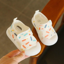 幼儿凉鞋一阶段学步鞋女宝夏款2岁小童女鞋八个月宝宝软底鞋子十
