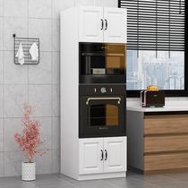 定制实木厨房置物架嵌入式消毒柜洗碗机蒸烤箱电器专用收纳橱柜门