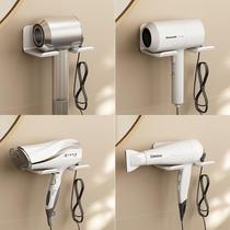 吹风机置物架免打孔白色卫生间壁挂式支架浴室放电吹风筒收纳架子